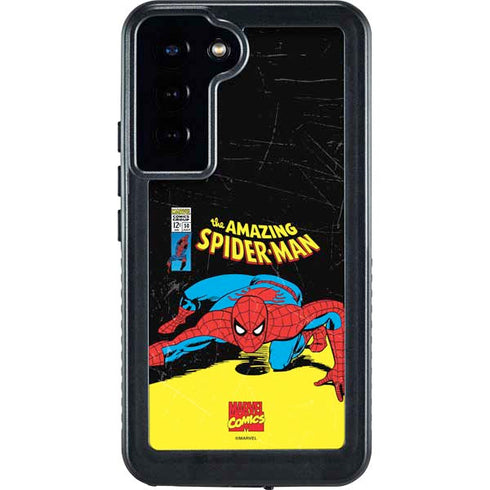 Marvel Classic Comics The Amazing Spider-Man Galaxy S24 Plus Waterproof Case
